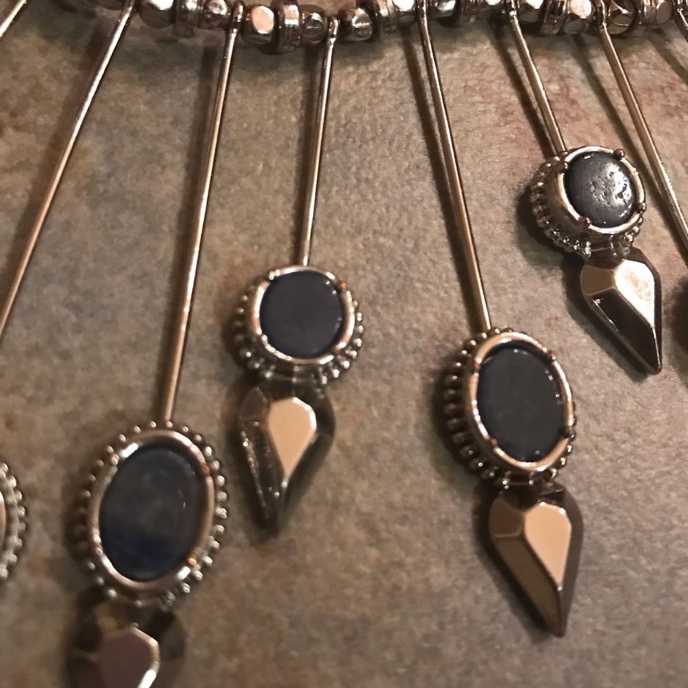 BCBG sunburst necklace
